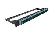Netværkstilbehør - DeLOCK Patch Panel - 1U - 19" - 43395