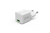Mobil - Adaptere & Opladere - Hama Fast Charger USB-C Super-Mini Charger PD 20W White - 00201980
