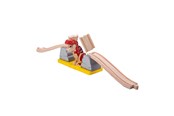 Trælegetøj - Bigjigs Wooden Rail Cracking Bridge T-Rex Dino 7pcs. - BJT278