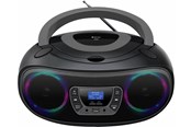 CD Player - DENVER TDB-212GR - Grey – DAB+ Boombox with Bluetooth & CD Player - TDB-212GR