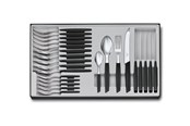 Borddækning - Victorinox Swiss Modern Cutlery Set 24 pcs. black - 6.9093.11W.24