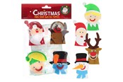 Kreativt Legetøj - Wins Holland - Make your own Felt Finger Puppets Christmas 4 pcs - KN2171