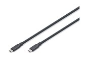 USB kabel - DIGITUS - USB-C cable - 24 pin USB-C to 24 pin USB-C - 1 m - AK-300342-010-S