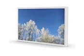 Skærmholder - HI-ND PROTECT mounting kit - landscape - for LCD display - white - WC3200-0101-51