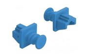 Netværkstilbehør - DeLOCK Dust Cover for RJ45 Jack - Blue - 86509