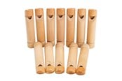 Konstruktionslegetøj - Colorations Decorate your own Wooden Sliding Whistle 12pcs - SLIDEWSL
