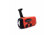 DAB, netværks- og clockradio - DENVER SCR-2005 - Emergency Radio - Solar - Dynamo - 2000 mAh Powerbank - FM - SCR-2005