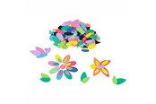 Kreativt Legetøj - Colorations - Self-adhesive Foam Figures Stickers 1000pcs. - CHPSHAPE