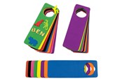 Kreativt Legetøj - Colorations - Decorate your own Foam Door Hanger Set of 24 - CHDOORS