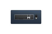 Musemåtte & tilbehør - Satechi Vegan-Leather Premium Desk Mat - Blue - ST-LPDMB
