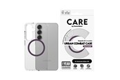 Mobil - Covers & Cases - CARE by PanzerGlass Flagship Case Transparent Urban Combat w. Plum Purple QI Compatible Samsung Galaxy S25 - CRRFUTCG38388