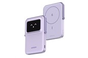 Powerbank - UGREEN Uno Magnetisk Trådløs Oplader 7,5 W Powerbank - Lilla - 5000 mAh - 35606-UG