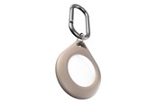 Mobil - Andet Tilbehør - KeyBudz Secure Dock for AirTag  2-pack -  Sandy Beige - AT_S2_SBG