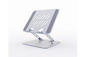 Systemtilbehør (kølepasta mv.) - Gembird Foldable notebook riser stand spacegrey - NBS-D1-04