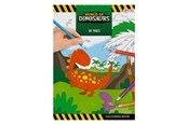 Kreativt Legetøj - World of Dinosaurs Super Coloring Book - 46989D