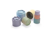 Babylegetøj - Dantoy Fairytale - Building Cups - 7 Pcs - 5416