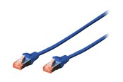 Netværkskabel - DIGITUS Professional patch cable - 5 m - blue - Blå - 5m - DK-1644-050-B-10