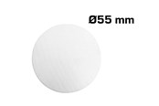 Beslag & hængsler - Home>it pull knob Ø55 mm white oak - 12810