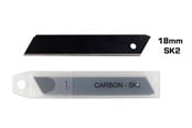 Håndværktøj  - Boxer Knife blades 18mm. 10 pcs. CARBON SK2 break off - 32203