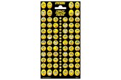 Hobby artikler - Totum - Sticker sheet Twinkle - Funny Faces - 100313
