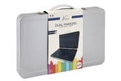 Kreativitet & Hobbyartikler - Nassau TWIN MARKERS 36 stk. i metalbox - AR0135/GE