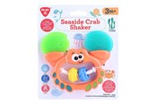 Babylegetøj - PLAY - Crab Rattle Orange - 1549