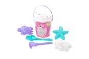 Udendørsleg - Cavallino Toys - Cavallino XL Bucket Set Pink 7 pcs. - 9355WD01