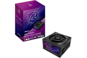 Strømforsyning - ASRock PG-750G Strømforsyning - 750 Watt - 135 mm - ATX 3.1 - 80 Plus Gold certified - 90-UXP075-GFEAAB