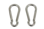 Beslag & hængsler - Home>it fireman’s hook Ø6x60 mm in stainless steel 2 pcs. - 5708614204658