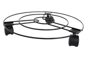 Haveredskaber - Home>it Pot trolley round galvanized black - 5708614921302