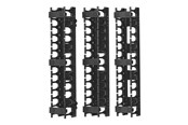 Rack skabe - Tripp Lite Open Frame Rack 6ft Vertical Cable Manager 3in Wide - rack cable management duct with cover - SRCABLEVRT3