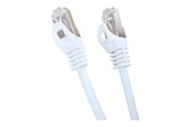 Netværkskabel - Gembird Cablexpert patch cable - 2 m - white - Hvid - 2m - PP6A-LSZHCU-W-2M