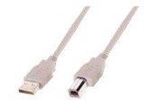 USB kabel - DIGITUS ASSMANN - USB cable - USB to USB Type B - 1.8 m - AK-300102-018-E