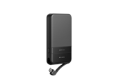 Powerbank - EcoFlow Rapid 5K - 30W- Qi2 - Wireless Charging Powerbank - Sort - 5000 mAh - EF-RAPID5000-B-EU