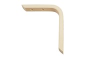 Beslag & hængsler  - Home>it shelf bracket in veneer 2 x 12.5 x 15 cm natural - 5708614165157