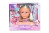 Legetøj - Real UniQ Blond Frisør- og sminke hoved m. tilbehør og makeup. - 30561