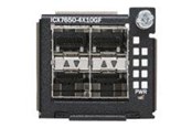 Netværksadapter (netkort, printserver mv.) - Ruckus Wireless Ruckus - expansion module - Gigabit Ethernet / 10 Gigabit SFP+ x 4 - ICX7650-4X10GF