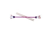 Udendørsleg - Eureka - Juggling Flower Stick - Purple - 515762
