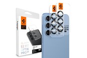 Mobil - Beskyttelsesglas - Spigen Glass tR EZ Fit Optik Pro HD 2 Pack - black - Samsung Galaxy S25+ - AGL09088