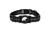 Hunde - Lippa AirTag Sporingshalsbånd til Hunde Sort Størrelse: Medium 38-48,5cm - LPCOVER0030