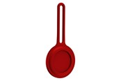 Mobil - Andet Tilbehør - Lippa Holder with Strap for AirTag and Smart Finder – Red - LPCOVER0042