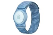 Mobil - Andet Tilbehør - Lippa Nylon Wristband for AirTag and Smart Finder – Blue - LPCOVER0022
