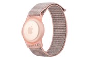 Mobil - Andet Tilbehør - Lippa Nylon Wristband for AirTag and Smart Finder – Pink - LPCOVER0023