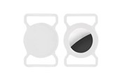 Hunde - Lippa Collar Holder for AirTag and Smart Finder - White - LPCOVER0044