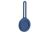 Mobil - Andet Tilbehør - Lippa Holder with Strap for AirTag and Smart Finder – Blue - LPCOVER0040