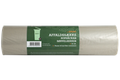 Rengøring - G.Funder Container affaldssække, til 240 liter container, klar plast, 10 poser pr. rulle - standard kvalitet - 5701137102401