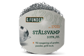 Rengøring - G.Funder Stålsvamp 3 stk - 5701137170110