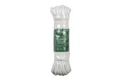 Rengøring - G.Funder Tøjsnor, hvid plast, 3 mm, 52 meter - 5701137270520