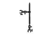 Actionkamera tilbehør - Puluz motorcycle/bicycle mount with two clamps and selfie holder 150 cm - PU496B