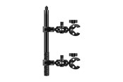 Actionkamera tilbehør - Puluz motorcycle/bicycle mount with two clamps and selfie holder 150 cm - PU495B